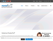 Tablet Screenshot of posterfix.es